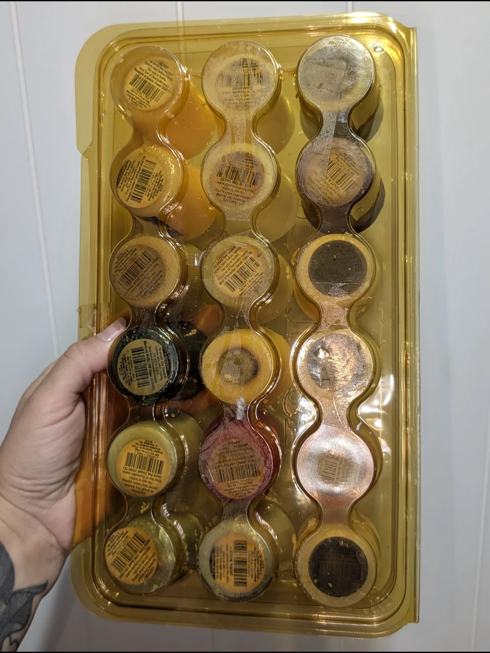 Yankee Candle RETIRED FRAGRANCES Votive Samplers Assorted Set 18 Unburned 1.75oz